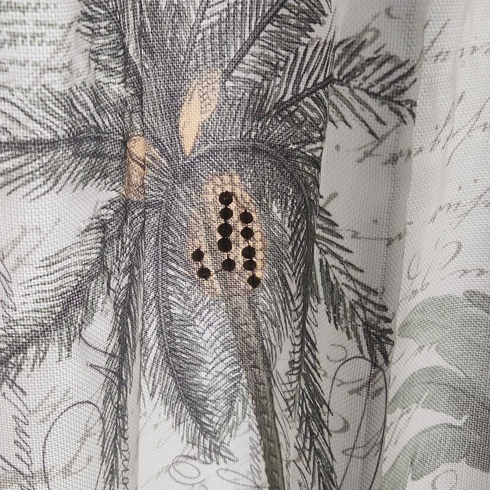 Avanti Colony Palm Tree Shower Curtain